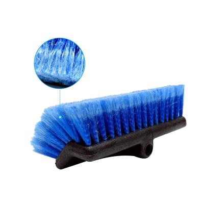 China Tianzhu 8 Inch PVC Bristle Material Blue Two Tier Car Wash Brush for sale