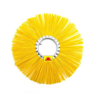 China Home Use Snow Sweeper Cleaning Brush Parts For Street Cleaning for sale