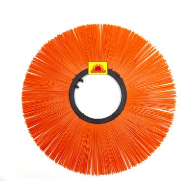 China Factory Tianzhu Hot Selling Snow Sweeper Cleaning Brush For Road Snow Sweeper Parts for sale