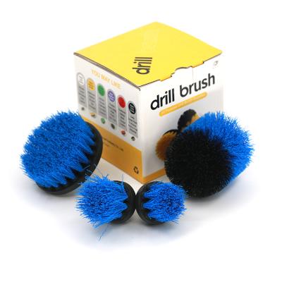 China DrillBrush 4 Pcs Sustainable Attachment Set Cleaning Kit For Bathroom Surfaces for sale