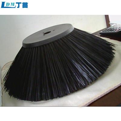 China Hygiene Electric Car Disc Sweeping Nylon Brush Around Clean Brush for sale