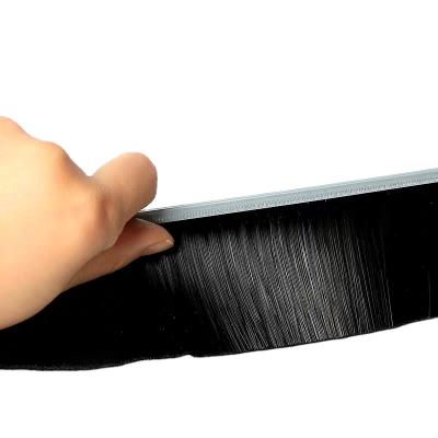 China Customize Cheap Price To Customize Weather Brush High Quality Nylon Strip Brush For Door And Windows for sale