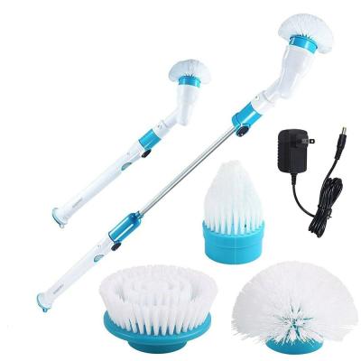 China Sustainable Turbo Scrub Cleaning Brush Electric Spin Scrubber Spin Scrubber Power Brush for sale