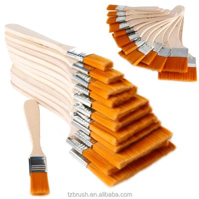 China Factory supply direct cleaning paint brush with plastic handle with any color for sale