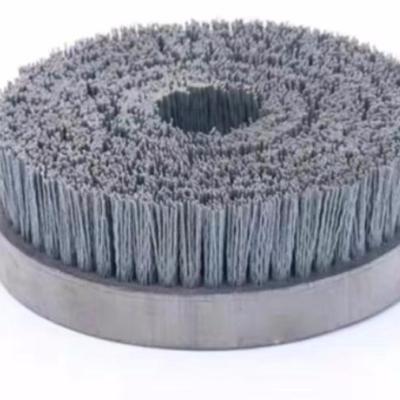 China Eco-friendly industrial factory flower head nylon disc polishing brush for sale