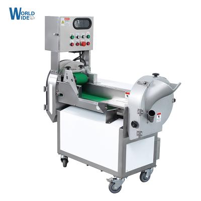 China Fruit processing factory restaurant fruit vegetable cutter machine potato slicer potato cleaver carrot cubes dicing cutting machine for sale