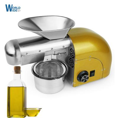 China Hot sale hotels cold and hot mini coconut oil extraction machine oil press machine for home use for sale