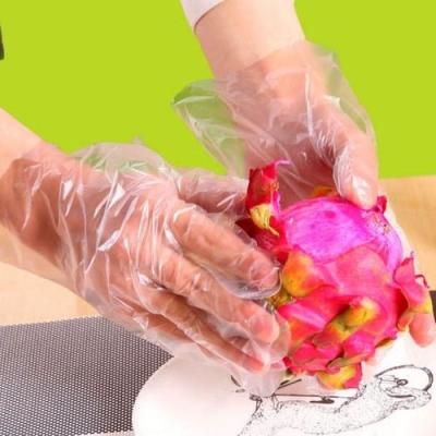 China Factory wholesale cheap hdpe plastic pe glove multifunctional food in box disposable hand finger household kitchen gloves for sale