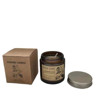 China Custom Best Price Recyclable Recycled Portable Empty Christmas Candle Tealight Packaging Boxes for sale