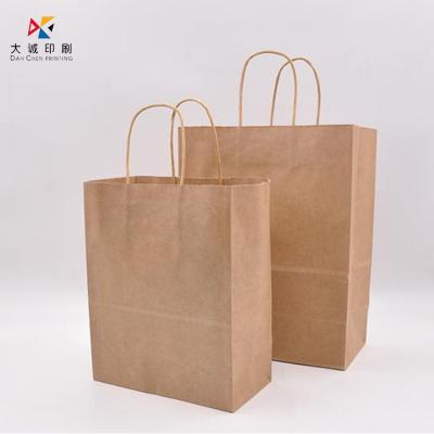 China Miscellaneous Materials Christmas Kraft Paper Storage Bag Bronzing Paper Craft Shopping Tote Bags for sale