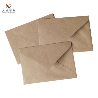 China Gift & Craft Customized Logo 350 Black 400gsm Card Kraft Paper Envelope Packaging UV Hot Stamping School Office for sale