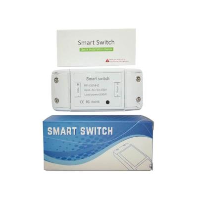 中国 2200w WiFi Residential Breaker Wireless Smart Switch with RF Receiver Wifi Remote Controller for Smart Home 販売のため