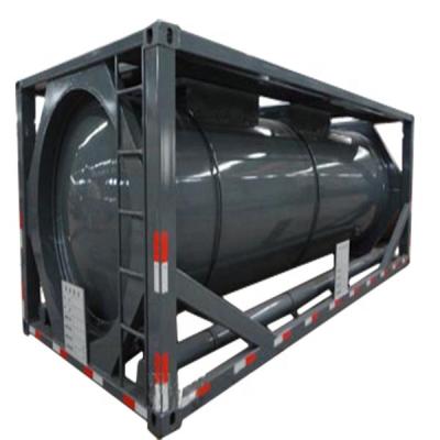 China Hotels 20ft Standard ISO Oil Storage Tank 40ft ISO Fuel Tanker Container for sale