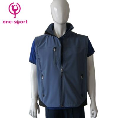 China Wholesale Custom Made Lightweight Outdoor Mens Softshell Vest Breathable Sleeveless Vest for sale