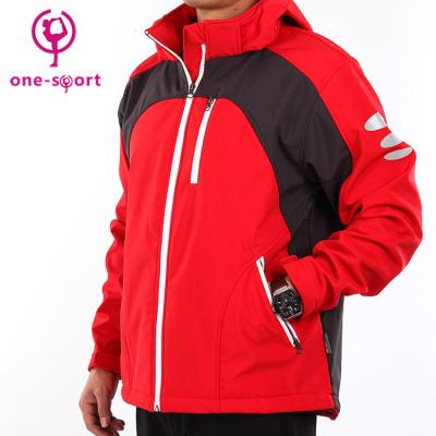 China OEM Soft Shell Jacket 100% Polyester Breathable Cheap Mens Hooded Outdoor Waterproof Tactical Custom Made for sale