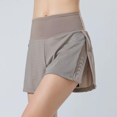 China Sports Fitness for Women Mesh Breathable Shorts Lining 2 in 1 Golf Tennis Badminton Mini Skirt KLY-003 for sale