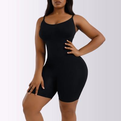 China Seamless Control Corset Belly Shapewear Jumpsuit Antibacterial Women's One Piece Body Shaping Clothes for sale