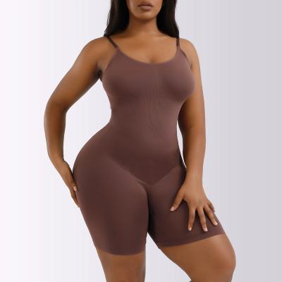 China Seamless Control Corset Belly Shapewear Jumpsuit Antibacterial Women's One Piece Body Shaping Clothes for sale