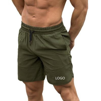 China 7 Inch Mens Spandex Workout Shorts With Pockets Mesh Fitness Mens Gym Shorts for sale