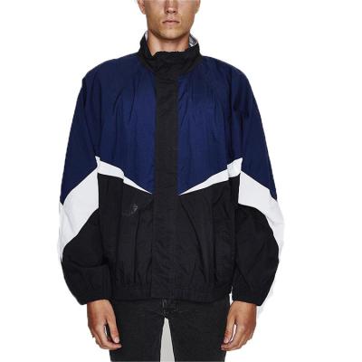 China 100 Nylon Vintage Mens Windbreaker Jacket Sports Track Jackets for sale