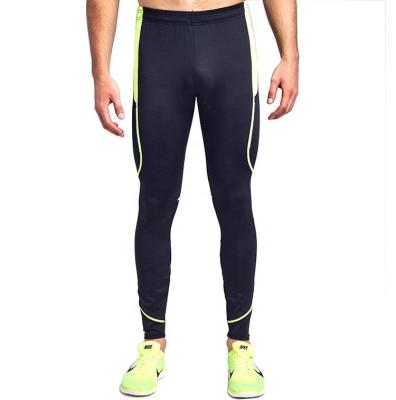 China Gym Wear Men Sports Leggings Compression Tights Yoga Pants Nylon for sale