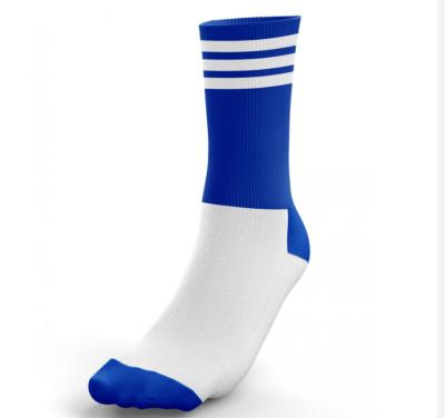 China Cotton Crew Colour Plain Sport Hurling Socks Youth Basketball Socks for sale