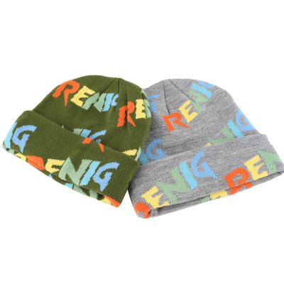 Китай Unisex сплетенный тумак обозначает Beanies лыжи и крышки связали череп акриловой зимы изготовленный на заказ продается