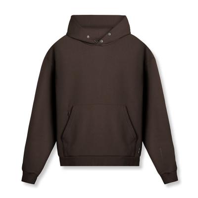 Cina La maglia con cappuccio casuale del maglione del pullover degli uomini allenta il colore solido fuori dalla manica lunga della spalla in vendita