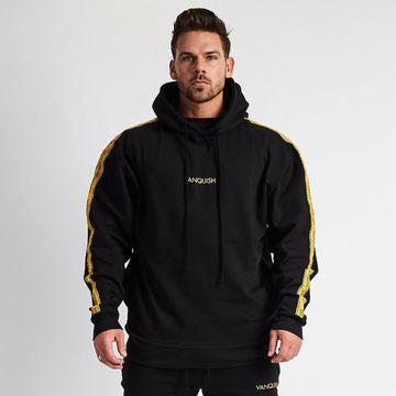 China Traje de funcionamiento de Team Hoodies With Head Gym de los deportes sostenibles para hombre en venta