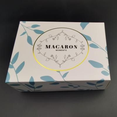 China Recycled Materials Wholesale Paper Macaroon Packaging Gift Box for sale