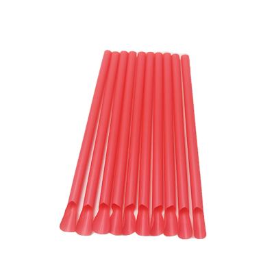 China Eco-Friendly Disposable Biodegradable Plastic Drinking Straws Of Pla Juice for sale