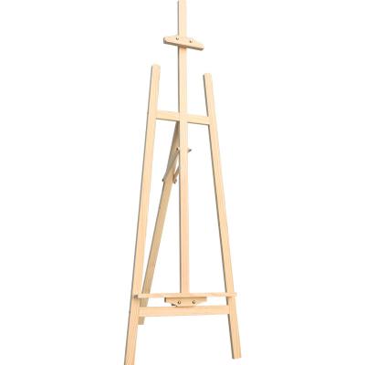 China OUTDOOR Easel GOOD QUALITY PINE WOOD PAINTING EASEL FOR STUDENT AND CHILD for sale