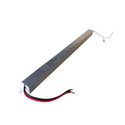 China Light Guide Light Bar Power Supply Light Box Strip Power Supply Aluminum Housing Slim DC Power Supply for sale