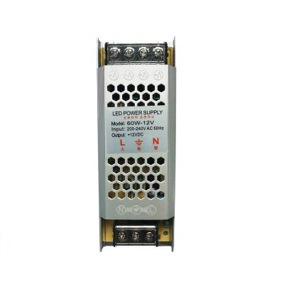 China Ultra-thin power supply light box power supply and small ultra-thin ultra-thin air-cooled aluminum housing for sale