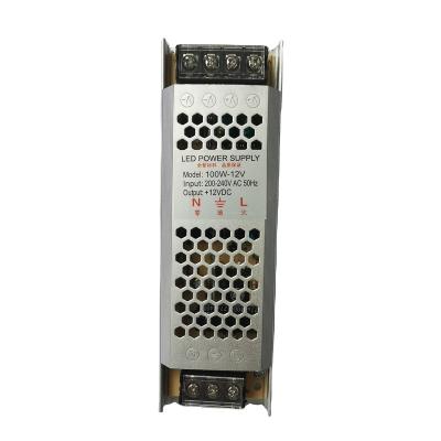 China Led Power Supply Element Transformer Advertising Light Box Aluminum Housing Changing Power Supply For Led for sale