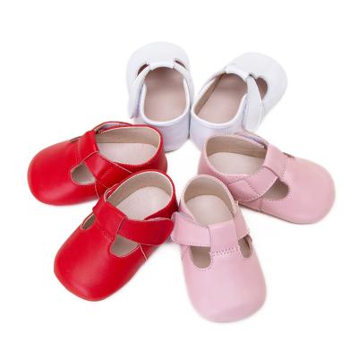 China Classic Light Weight Toddler Multicolor Genuine Leather Infant Newborn Shoes for sale