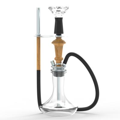 China Custom Wooden Shisha Hookah Hookah Set Fruity Shisha Bottle Hookah Shisha Accessories for sale