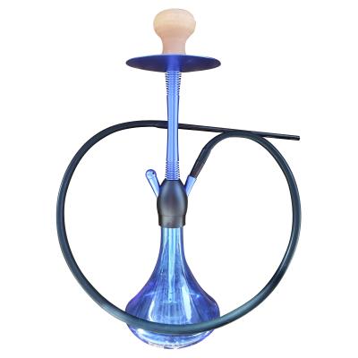 China Smoking Pipe Chicha Pipe Single Hookah Aluminum Shisha Hot-selling Aluminum Set for sale