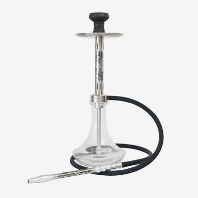 China Wholesale Stainless Steel Shisha Stainless Steel Single Rod Shisha Pipe Shisha for sale