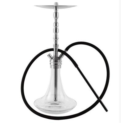 China Large Stainless Steel Hookah Set Hookah Complete Set With Hookah Accessories Stainless Steel Shisha for sale