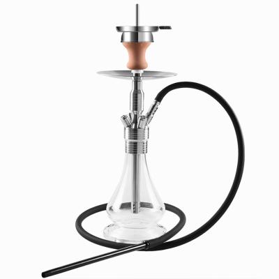 China Stainless Steel Shisha Stainless Steel With Hookah Accessories Single Hose Stainless Steel Hookah for sale