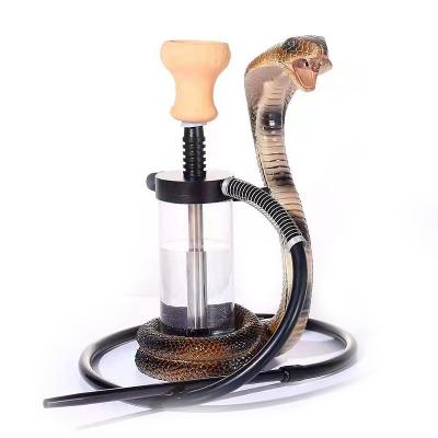 China Small Resin Hookah With Other Hookah Accessories Shisha Snake Animal Nargile Sheesha Hookah for sale