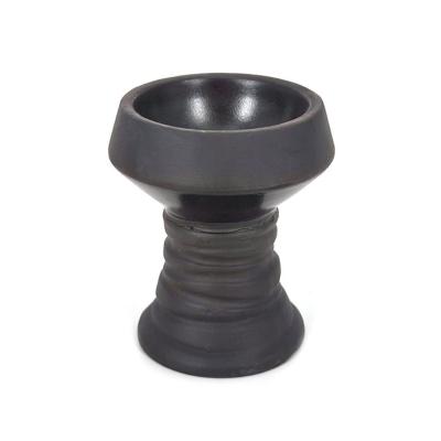 China CLASSIC Customized Wholesale Hookah Accessories Black Shisha Head Hookah Mud Bowl For Tobacco for sale