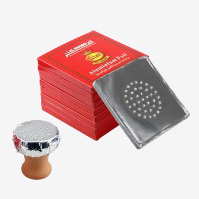 China Hookah Shisha Industrial Aluminum Foil Perforated Aluminum Foil Hookah Tin Foil for sale