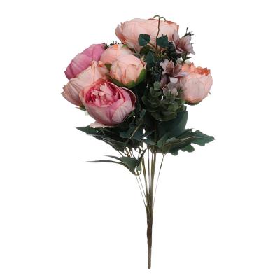 China Factory direct wholesale artificial plastic flowers for wedding decoration for sale