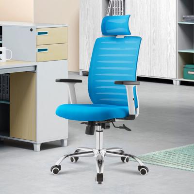 China Ergonomic Adjustable Headrest Chair High Back (Waist) With Full Office Chair 250kg Office Specification for sale