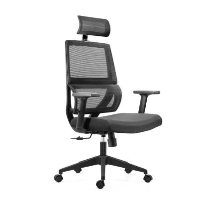 China 2022 Latest Mid High Elastic Back Spin Mesh Office Chair for sale