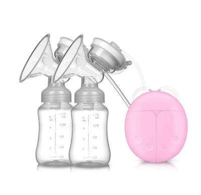 China New Product BPA Free Foremen USB Smart Electric Breast Pump With Double Collection Cups for sale