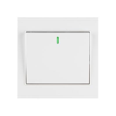 China ABS BroadLink Factory Price Traditional 1 Way Push Button Wall Light Switch for sale