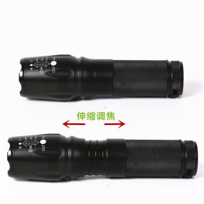 China Brightest Led 1000 Lumen XML T6 Bulb Waterproof Military Tactical Flashlight with 18650 Battery for Self Defense for sale